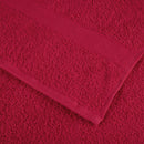 Premium badehåndklæder SOLUND 4 stk. rød 100x150 cm 600 gsm