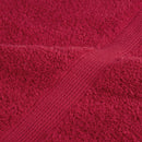 saunahåndklæder SOLUND 10 stk. Premium 80x200 cm 600 g/m2 rød