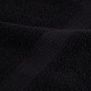 Premium badehåndklæder SOLUND 4 stk. sort 100x150 cm 600 gsm