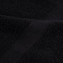 saunahåndklæder SOLUND 4 stk. Premium 80x200 cm 600 g/m2 sort