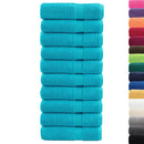 håndklæder SOLUND 10 stk. Premium 50x100 cm 600 g/m2 turkis
