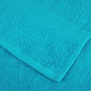 håndklæder SOLUND 2 stk. Premium 100x200 cm 600 g/m2 turkis