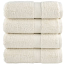 Premium vaskehåndklæder SOLUND 4 stk. cremefarvede 30x30 cm 600 gsm