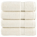 Premium badehåndklæder SOLUND 4 stk. cremefarvet 100x150 cm 600 gsm