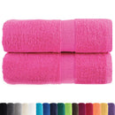 gæstehåndklæder SOLUND 2 stk. Premium 30x50 cm 600 g/m2 pink