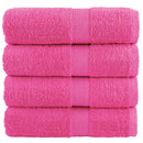 gæstehåndklæder SOLUND 4 stk. Premium 30x50 cm 600 g/m2 pink