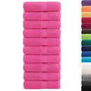 gæstehåndklæder SOLUND 10 stk. Premium 30x50 cm 600 g/m2 pink