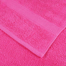 håndklæder SOLUND 2 stk. Premium 70x140 cm 600 g/m2 pink