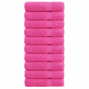 håndklæder SOLUND 10 stk. Premium 70x140 cm 600 g/m2 pink