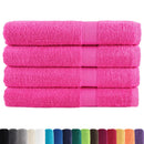 saunahåndklæder SOLUND 4 stk. Premium 80x200 cm 600 g/m2 pink