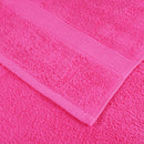 håndklæder SOLUND 10 stk. Premium 100x200 cm 600 g/m2 pink