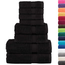 håndklæder 8 stk. Premium SOLUND 600 g/m2 sort