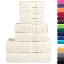 håndklæder 8 stk. Premium SOLUND 600 g/m2 creme