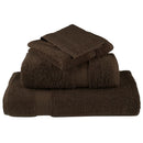 håndklæder 6 stk. Premium SOLUND 600 g/m2 brun