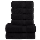 håndklæder 6 stk. Premium SOLUND 600 g/m2 sort