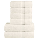 håndklæder 6 stk. Premium SOLUND 600 g/m2 creme