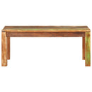 sofabord 110x55x40 cm Massivt genvundet træ