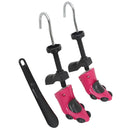 skotræer med skohorn str. 34-40 plast pink
