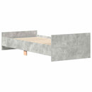 sengeramme 90x200 cm konstrueret træ betongrå