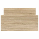 sengeramme 75x190 cm uden madras konstrueret træ sonoma-eg