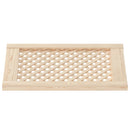 skabslåger 2 stk. 39,5x61,5 cm gitterdesign massivt fyrretræ