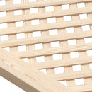 skabslåger 2 stk. 39,5x61,5 cm gitterdesign massivt fyrretræ