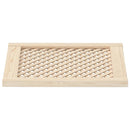 skabslåger 2 stk. 49,5x61,5 cm gitterdesign massivt fyrretræ