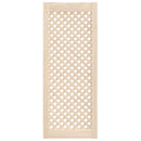 skabslåger 2 stk. 39,5x99 cm gitterdesign massivt fyrretræ