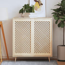 skabslåger 2 stk. 49,5x99 cm gitterdesign massivt fyrretræ