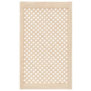 skabslåger 2 stk. 59,5x99 cm gitterdesign massivt fyrretræ