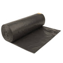 affaldsposer med lukkesnor 250 stk. 120 l sort