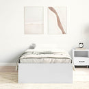 sengeramme 90x200 cm hvid