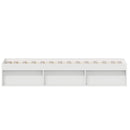 sengeramme 90x200 cm hvid