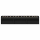 sengeramme 90x200 cm sort