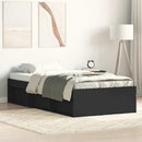 sengeramme 90x200 cm sort