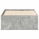 sengeramme 90x200 cm betongrå