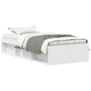 sengeramme 100x200 cm hvid