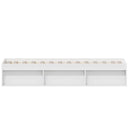 sengeramme 100x200 cm hvid