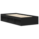sengeramme 90x190 cm sort