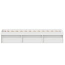 sengeramme 75x190 cm hvid