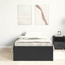 sengeramme 75x190 cm sort