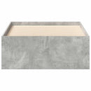 sengeramme 75x190 cm betongrå