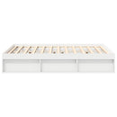 sengeramme 120x200 cm hvid