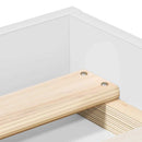 sengeramme 120x200 cm hvid