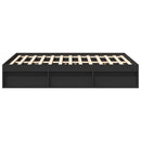 sengeramme 120x200 cm sort