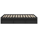 sengeramme 140x200 cm sort