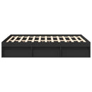sengeramme 150x200 cm sort