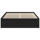 sengeramme 160x200 cm sort