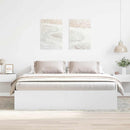 sengeramme 180x200 cm hvid