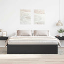 sengeramme 180x200 cm sort